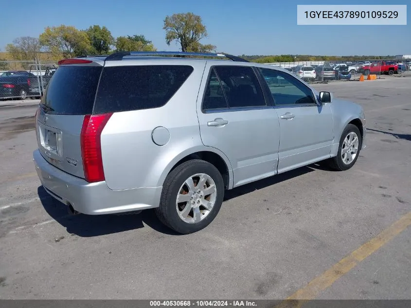 2009 Cadillac Srx V6 VIN: 1GYEE437890109529 Lot: 40530668