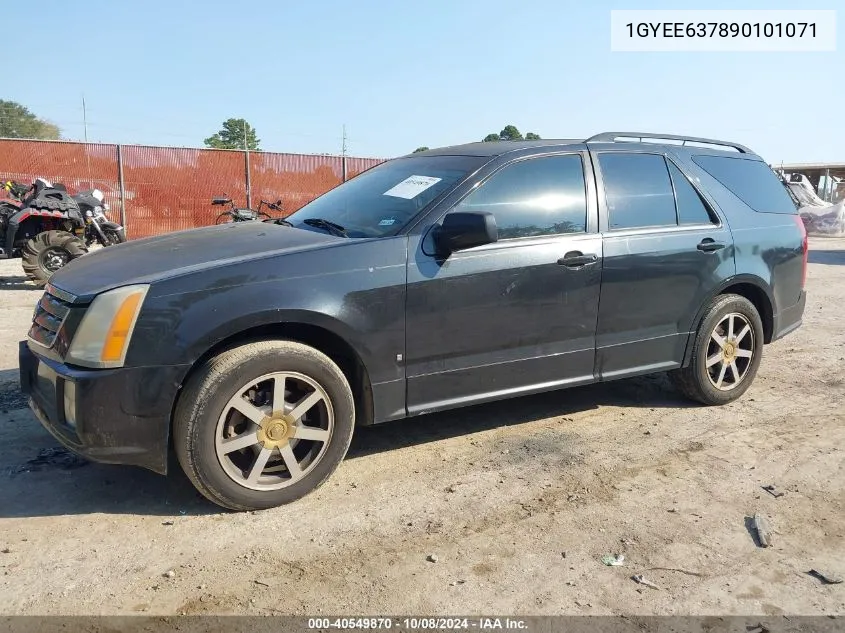 2009 Cadillac Srx V6 VIN: 1GYEE637890101071 Lot: 40549870