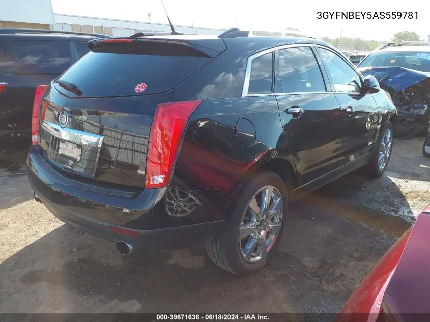 3GYFNBEY5AS559781 2010 Cadillac Srx Performance Collection