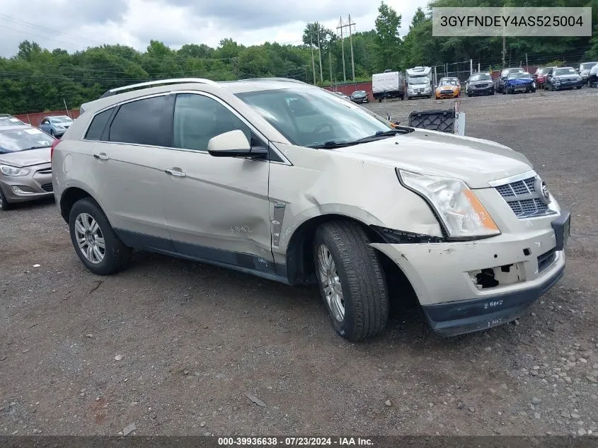 3GYFNDEY4AS525004 2010 Cadillac Srx Luxury Collection