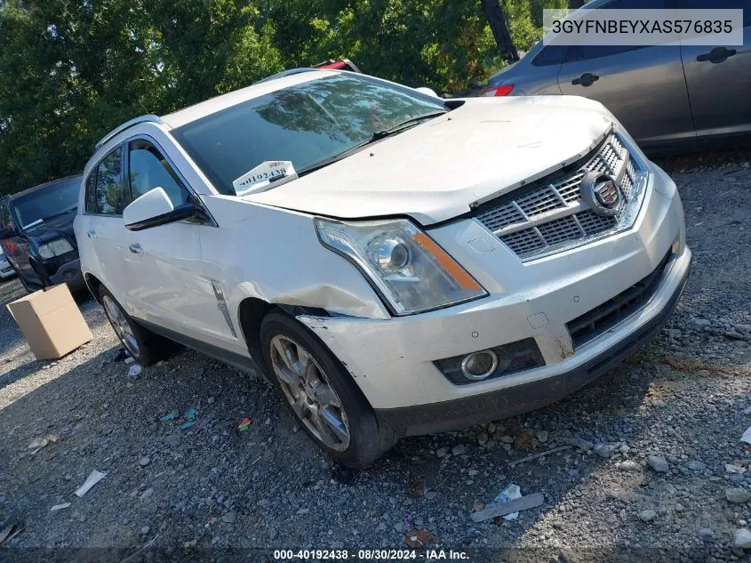 2010 Cadillac Srx Performance Collection VIN: 3GYFNBEYXAS576835 Lot: 40192438