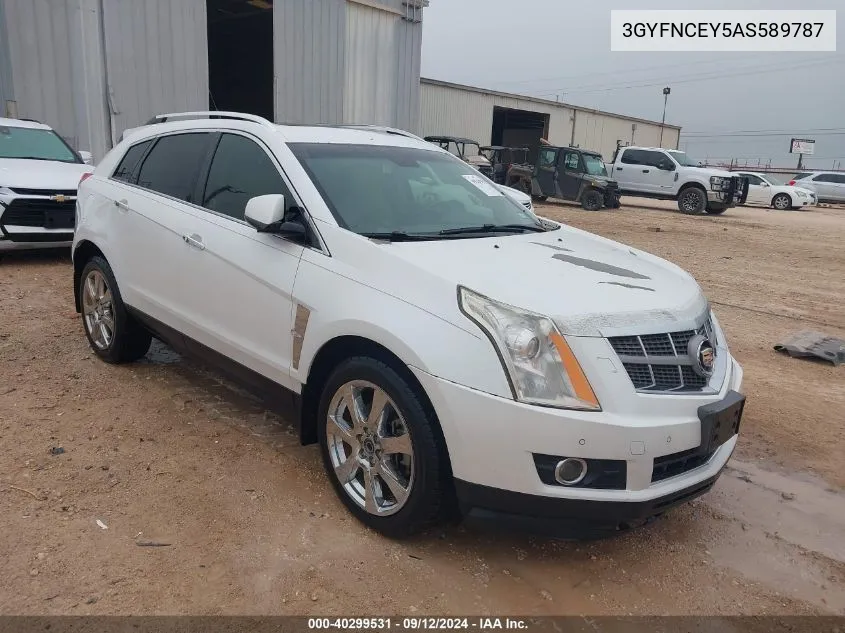 3GYFNCEY5AS589787 2010 Cadillac Srx Premium Collection