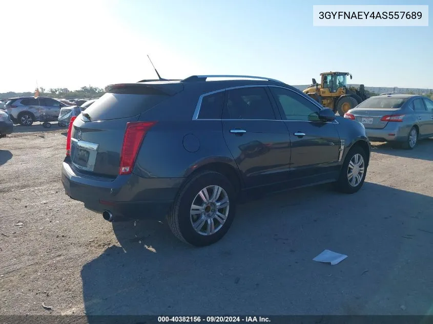 3GYFNAEY4AS557689 2010 Cadillac Srx Luxury Collection