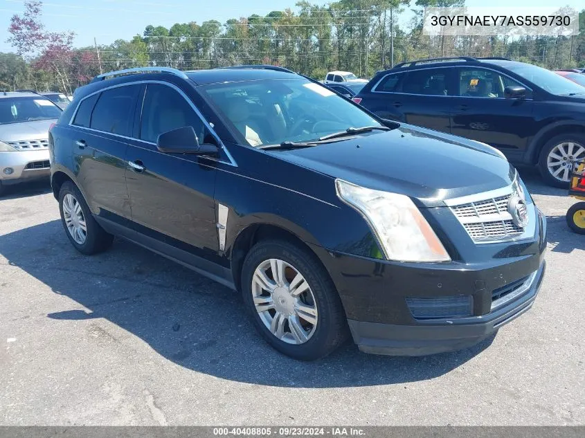 3GYFNAEY7AS559730 2010 Cadillac Srx Luxury Collection