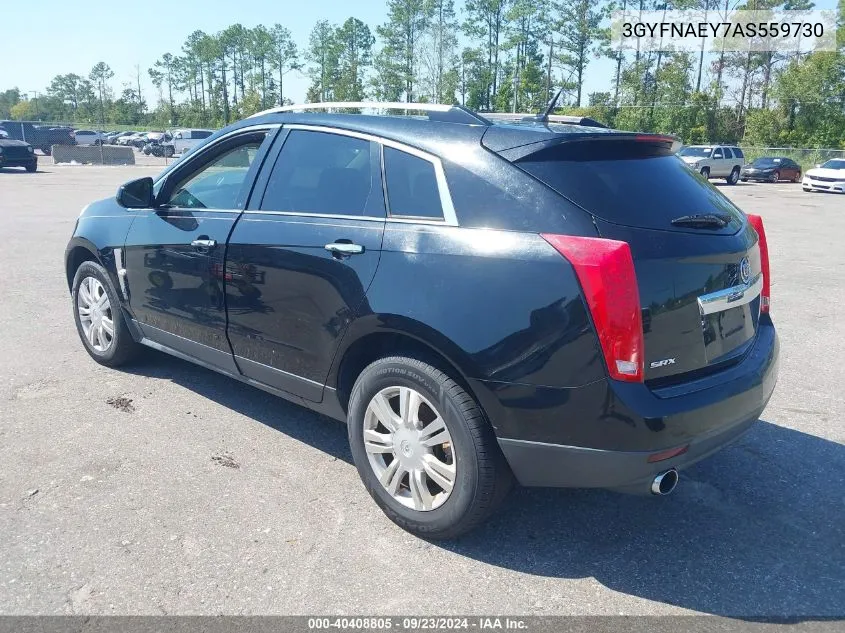 3GYFNAEY7AS559730 2010 Cadillac Srx Luxury Collection