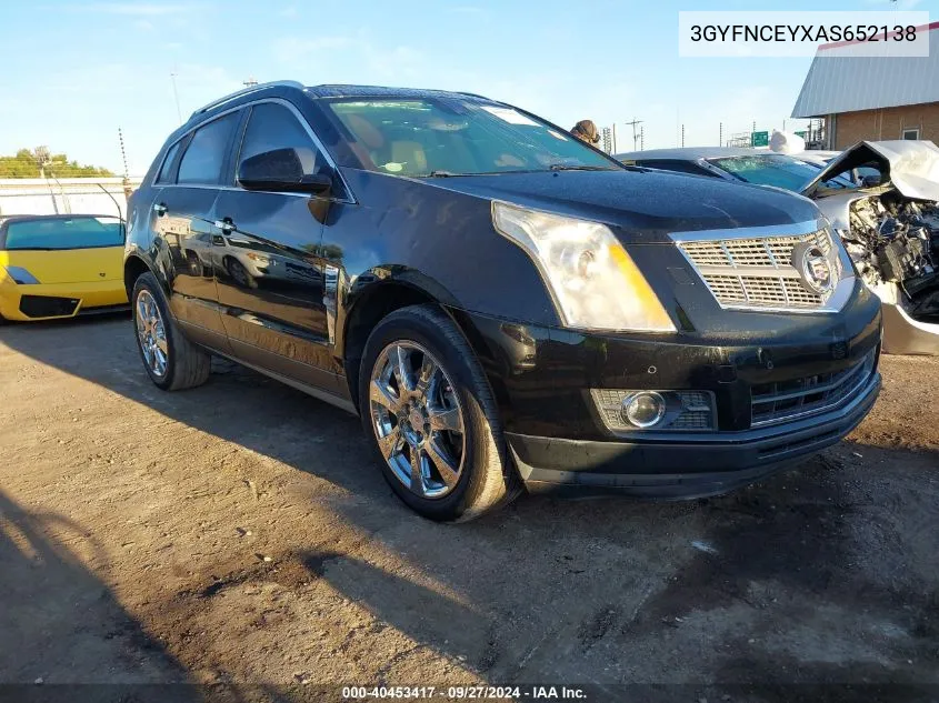 2010 Cadillac Srx Premium Collection VIN: 3GYFNCEYXAS652138 Lot: 40453417