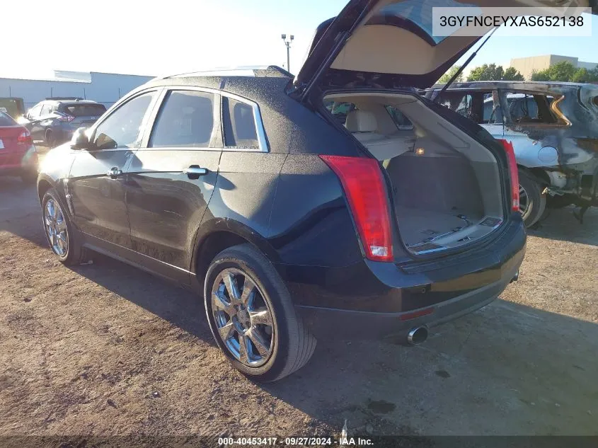 2010 Cadillac Srx Premium Collection VIN: 3GYFNCEYXAS652138 Lot: 40453417