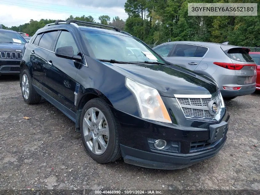 2010 Cadillac Srx Performance Collection VIN: 3GYFNBEY6AS652180 Lot: 40468990