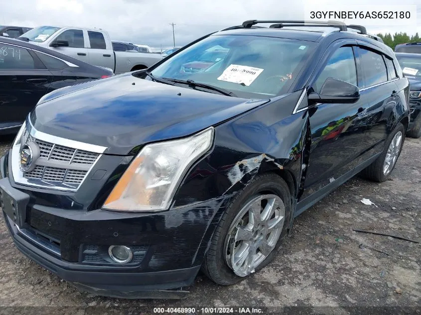 2010 Cadillac Srx Performance Collection VIN: 3GYFNBEY6AS652180 Lot: 40468990