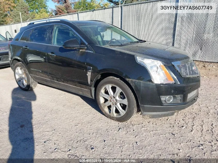 2010 Cadillac Srx Performance Collection VIN: 3GYFNEEY7AS607749 Lot: 40532819