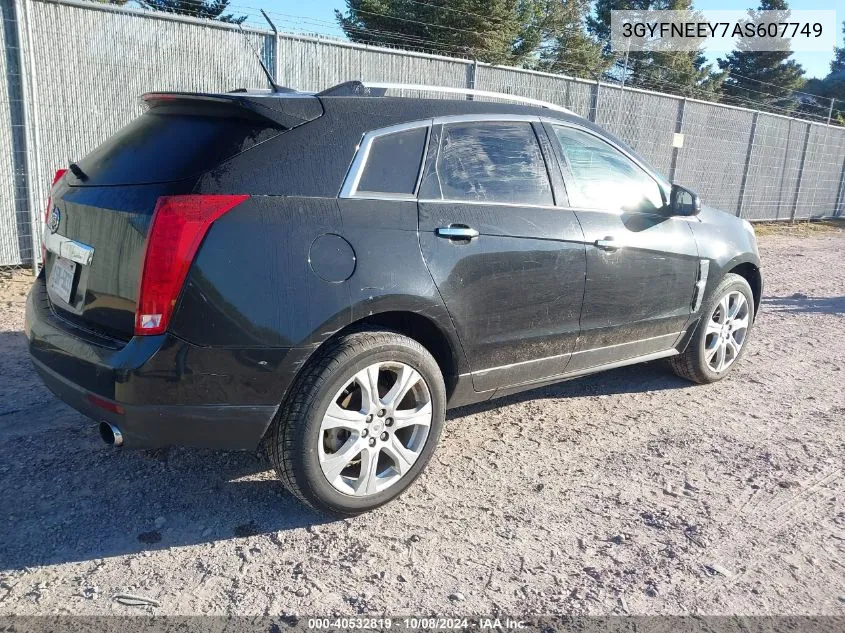 2010 Cadillac Srx Performance Collection VIN: 3GYFNEEY7AS607749 Lot: 40532819