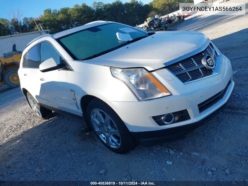 2010 Cadillac Srx Premium Collection VIN: 3GYFNCEY1AS566264 Lot: 40536919