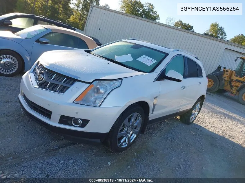 2010 Cadillac Srx Premium Collection VIN: 3GYFNCEY1AS566264 Lot: 40536919