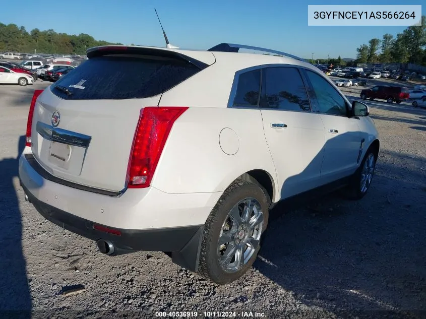 2010 Cadillac Srx Premium Collection VIN: 3GYFNCEY1AS566264 Lot: 40536919