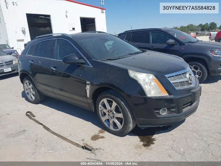 2010 Cadillac Srx Performance Collection VIN: 3GYFNEEY7AS584828 Lot: 40543654