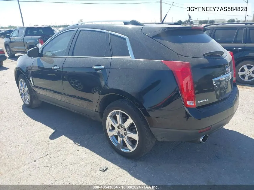 2010 Cadillac Srx Performance Collection VIN: 3GYFNEEY7AS584828 Lot: 40543654