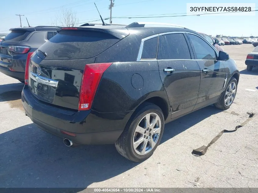 2010 Cadillac Srx Performance Collection VIN: 3GYFNEEY7AS584828 Lot: 40543654