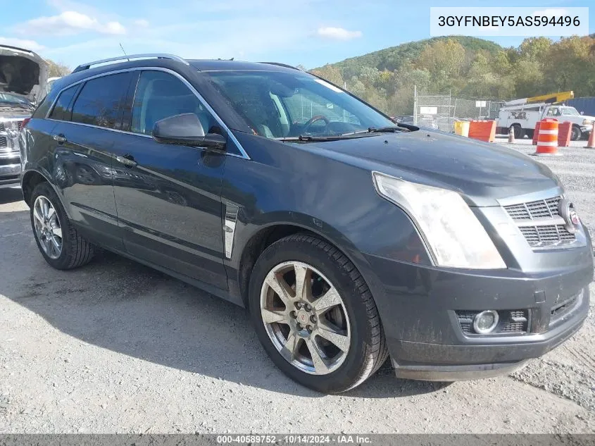 2010 Cadillac Srx Performance Collection VIN: 3GYFNBEY5AS594496 Lot: 40589752