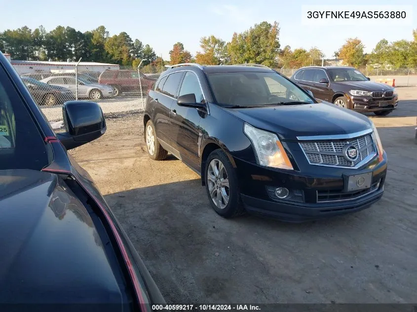 2010 Cadillac Srx Turbo Premium VIN: 3GYFNKE49AS563880 Lot: 40599217