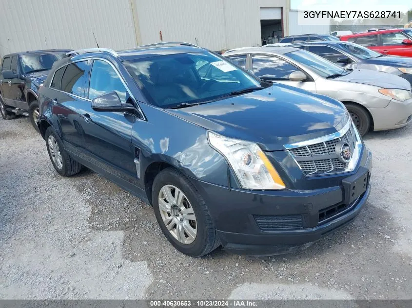 2010 Cadillac Srx Luxury Collection VIN: 3GYFNAEY7AS628741 Lot: 40630653