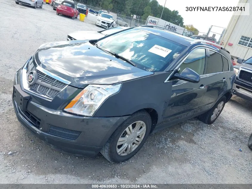 2010 Cadillac Srx Luxury Collection VIN: 3GYFNAEY7AS628741 Lot: 40630653