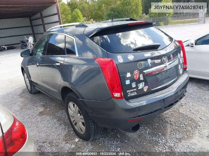 2010 Cadillac Srx Luxury Collection VIN: 3GYFNAEY7AS628741 Lot: 40630653