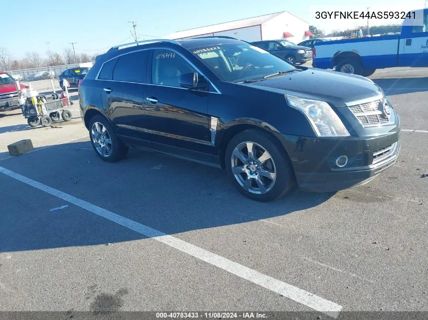 2010 Cadillac Srx Turbo Premium VIN: 3GYFNKE44AS593241 Lot: 40783433