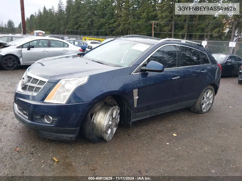 2010 Cadillac Srx Performance Collection VIN: 3GYFNBEY9AS549626 Lot: 40813629