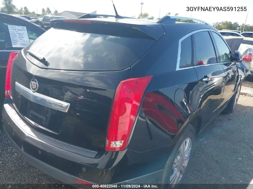 2010 Cadillac Srx Luxury Collection VIN: 3GYFNAEY9AS591255 Lot: 40822045