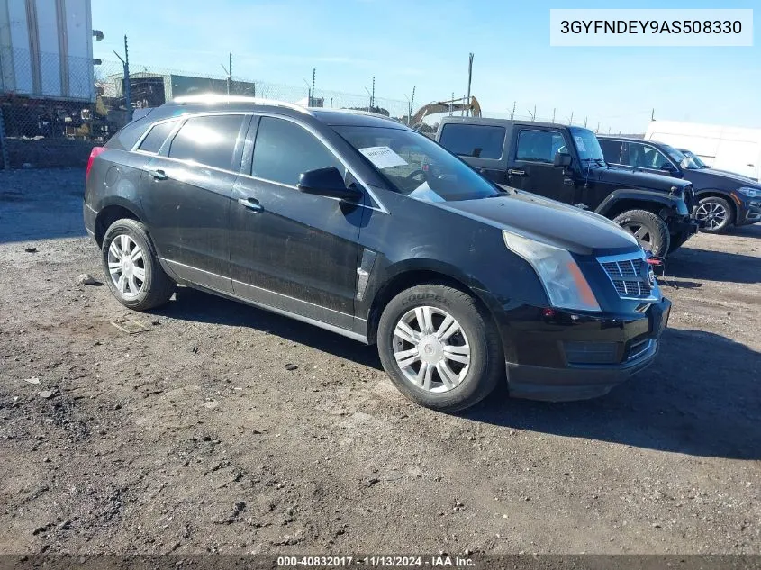 2010 Cadillac Srx Luxury Collection VIN: 3GYFNDEY9AS508330 Lot: 40832017