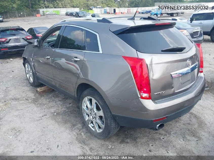 2011 Cadillac Srx Performance Collection VIN: 3GYFNEEY3BS539032 Lot: 37421032