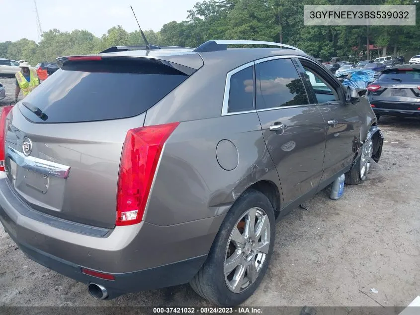 3GYFNEEY3BS539032 2011 Cadillac Srx Performance Collection