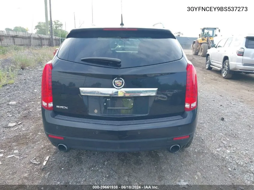 3GYFNCEY9BS537273 2011 Cadillac Srx Premium Collection