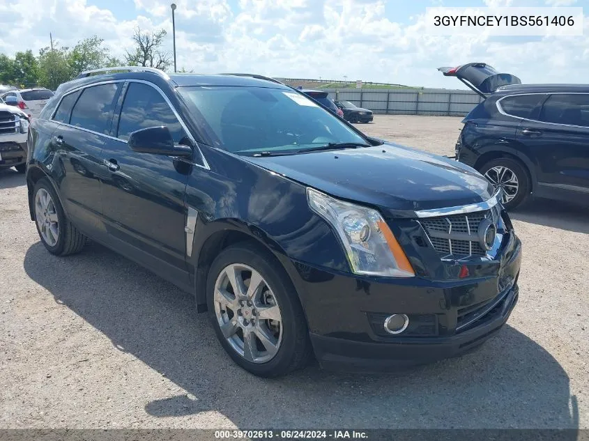 2011 Cadillac Srx Premium Collection VIN: 3GYFNCEY1BS561406 Lot: 39702613