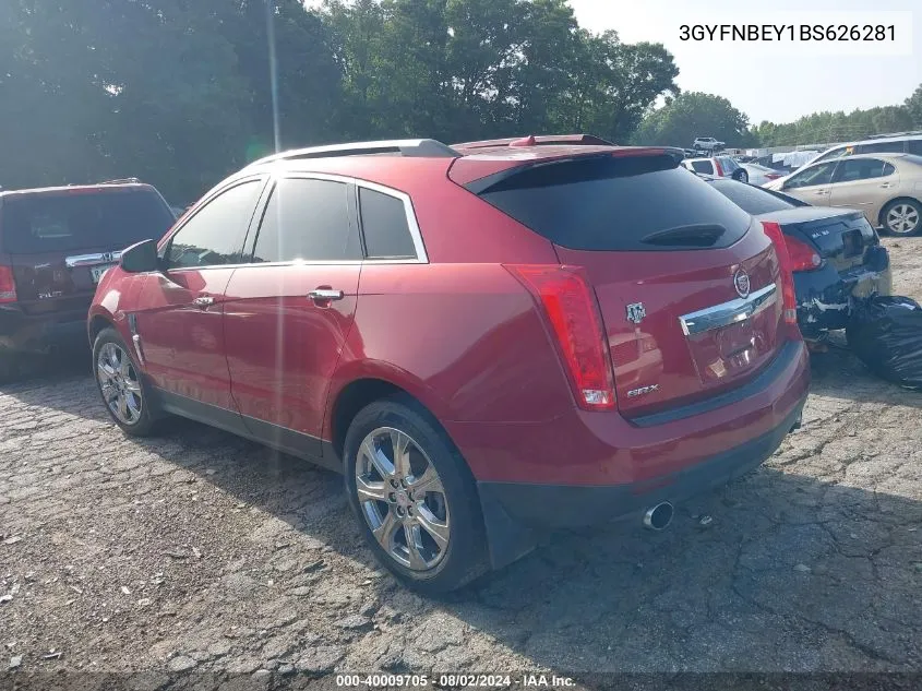 3GYFNBEY1BS626281 2011 Cadillac Srx Performance Collection