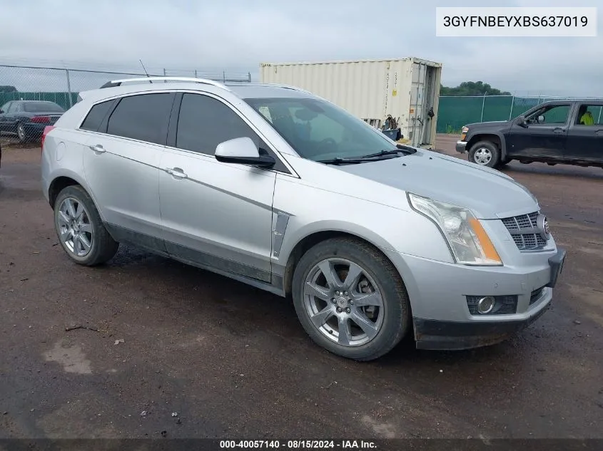 2011 Cadillac Srx Performance Collection VIN: 3GYFNBEYXBS637019 Lot: 40057140