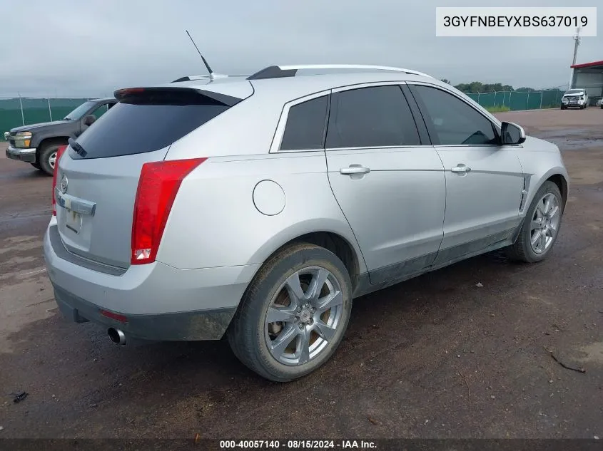 3GYFNBEYXBS637019 2011 Cadillac Srx Performance Collection