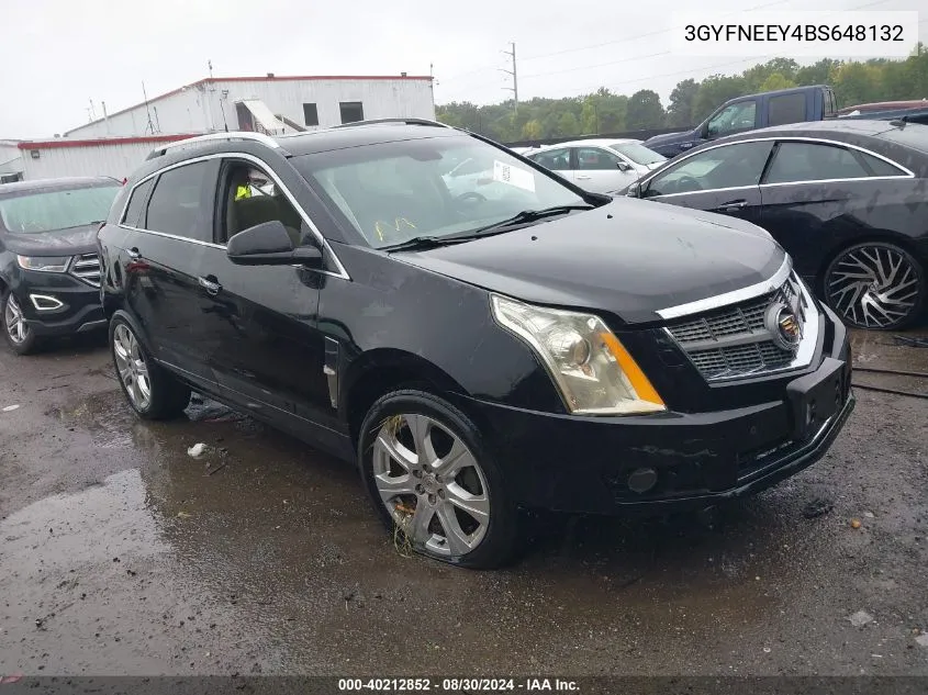 3GYFNEEY4BS648132 2011 Cadillac Srx Performance Collection