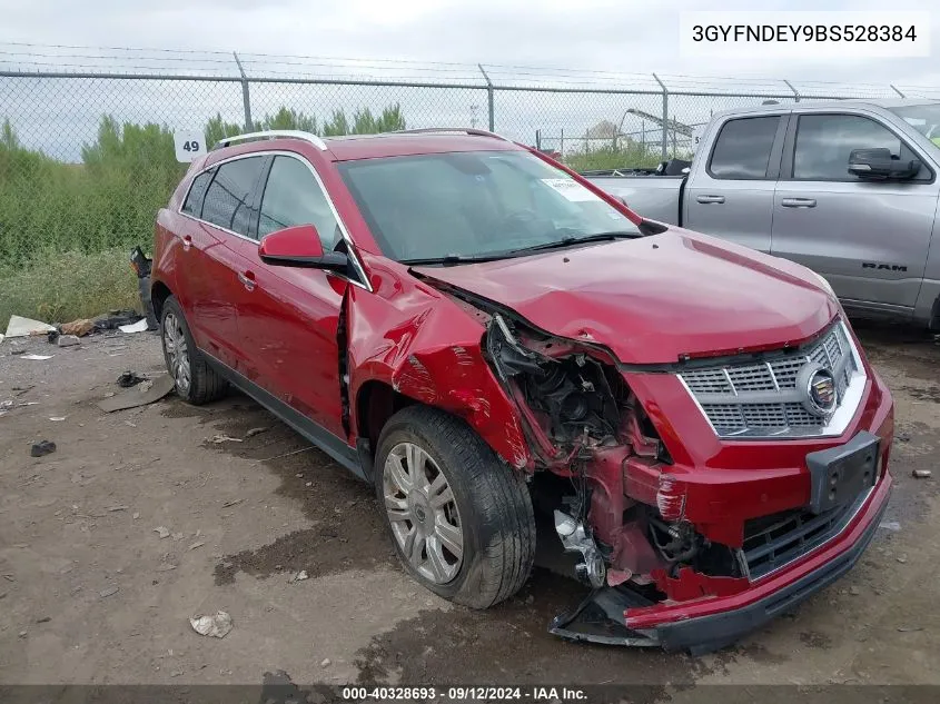 2011 Cadillac Srx Luxury Collection VIN: 3GYFNDEY9BS528384 Lot: 40328693