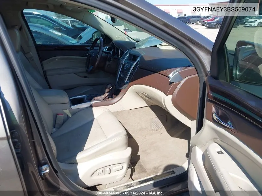 3GYFNAEY3BS569074 2011 Cadillac Srx Luxury Collection