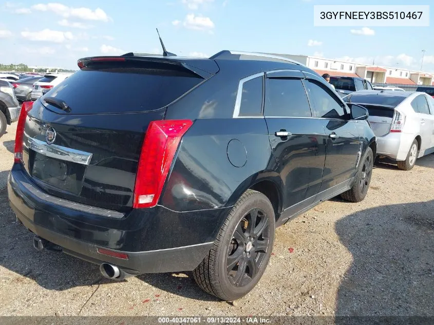 3GYFNEEY3BS510467 2011 Cadillac Srx Performance Collection