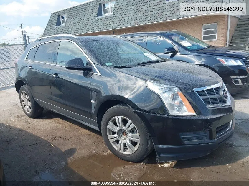 2011 Cadillac Srx Luxury Collection VIN: 3GYFNDEY2BS546399 Lot: 40395594