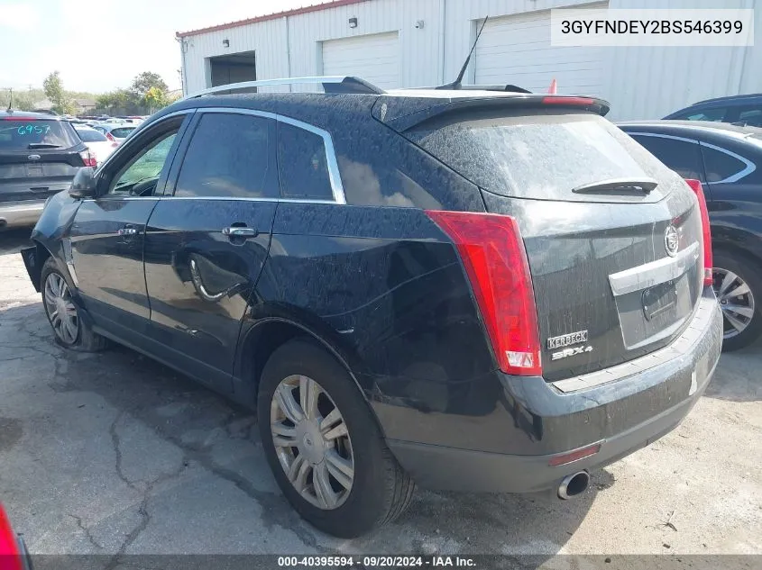 2011 Cadillac Srx Luxury Collection VIN: 3GYFNDEY2BS546399 Lot: 40395594