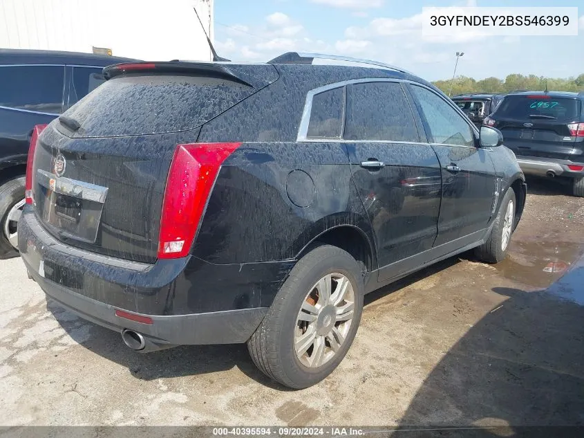 2011 Cadillac Srx Luxury Collection VIN: 3GYFNDEY2BS546399 Lot: 40395594