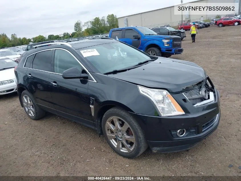 2011 Cadillac Srx Premium Collection VIN: 3GYFNFEY7BS509862 Lot: 40426447