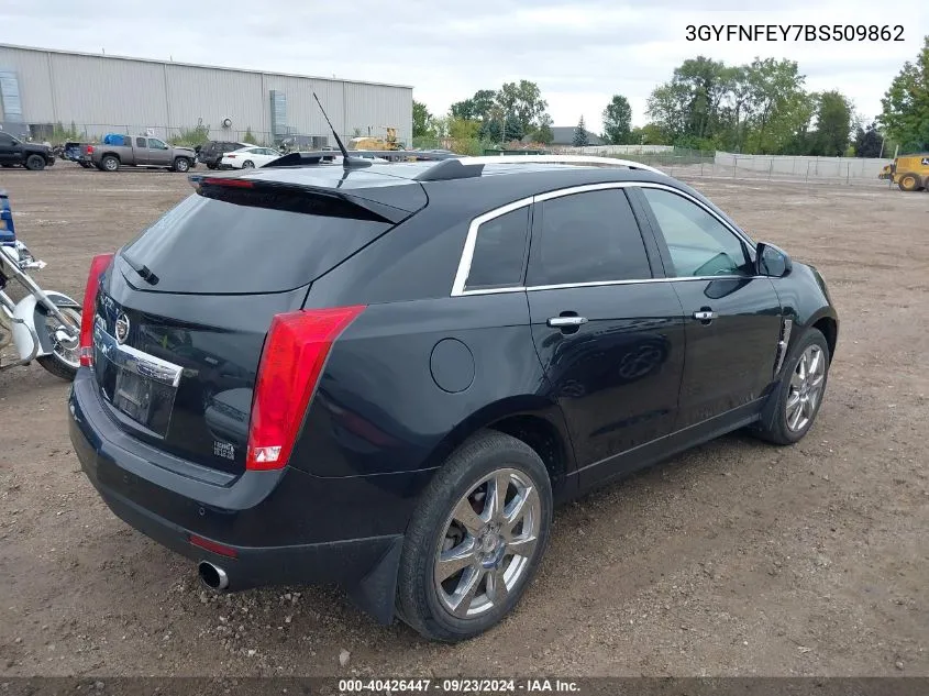 2011 Cadillac Srx Premium Collection VIN: 3GYFNFEY7BS509862 Lot: 40426447