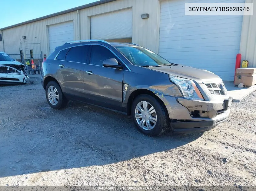 2011 Cadillac Srx Luxury Collection VIN: 3GYFNAEY1BS628946 Lot: 40458093