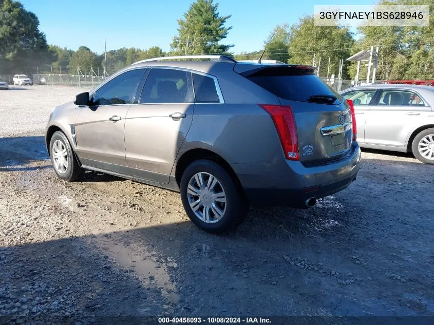 2011 Cadillac Srx Luxury Collection VIN: 3GYFNAEY1BS628946 Lot: 40458093