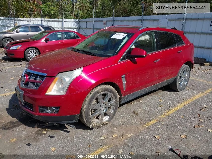 2011 Cadillac Srx Performance Collection VIN: 3GYFNBEY9BS554441 Lot: 40462351