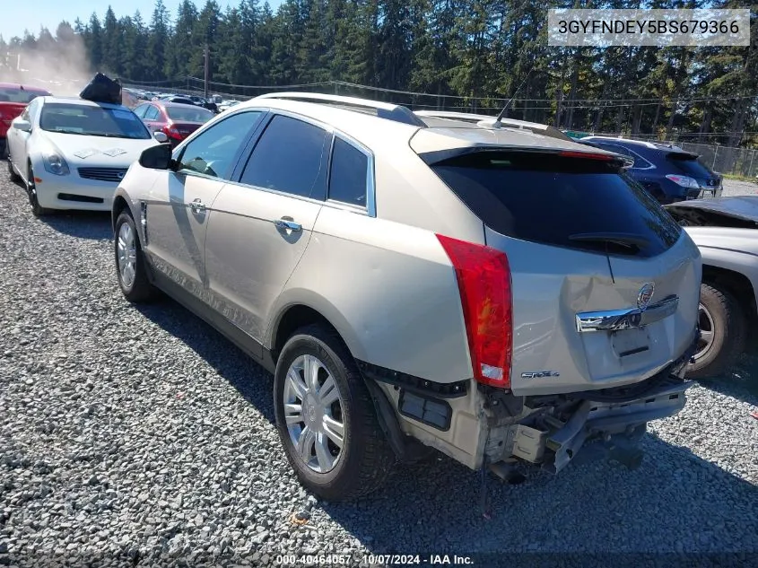 2011 Cadillac Srx Luxury Collection VIN: 3GYFNDEY5BS679366 Lot: 40464057